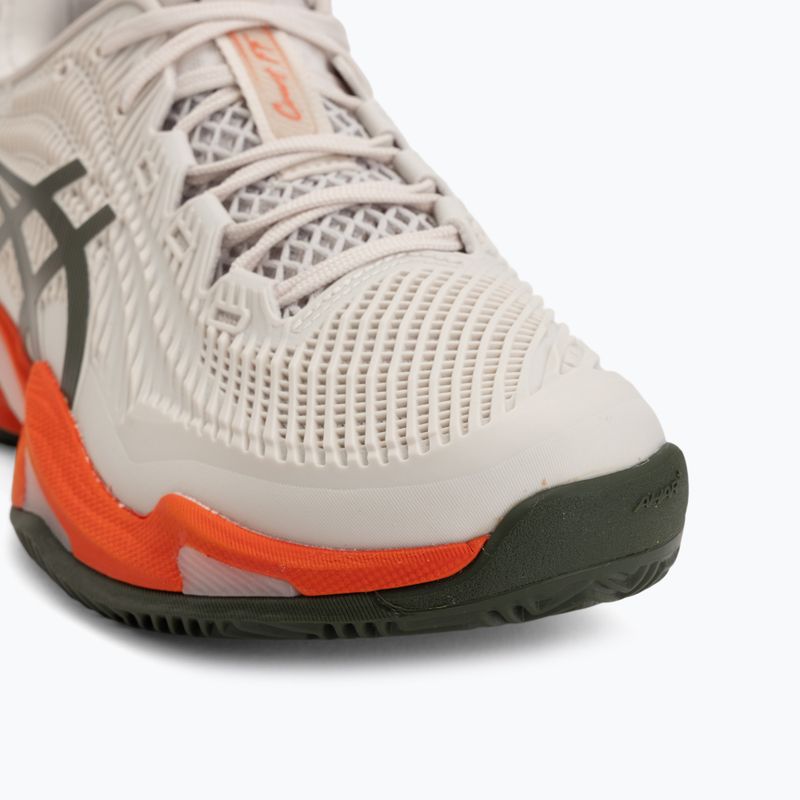 Încălțăminte de tenis pentru bărbați ASICS Court FF 3 Clay soft oat/vintage khaki 7