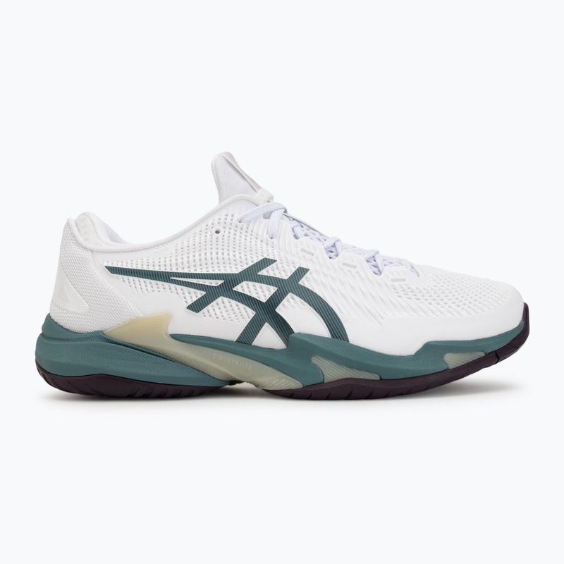 Încălțăminte de tenis pentru bărbați ASICS Court FF 3 white/foggy teal 2
