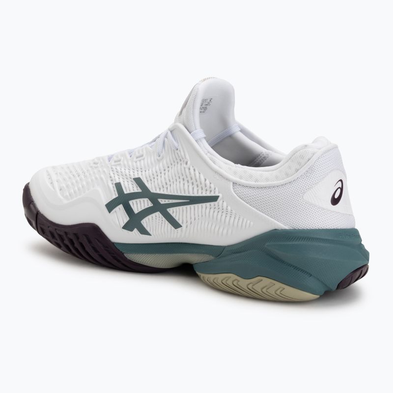 Încălțăminte de tenis pentru bărbați ASICS Court FF 3 white/foggy teal 3