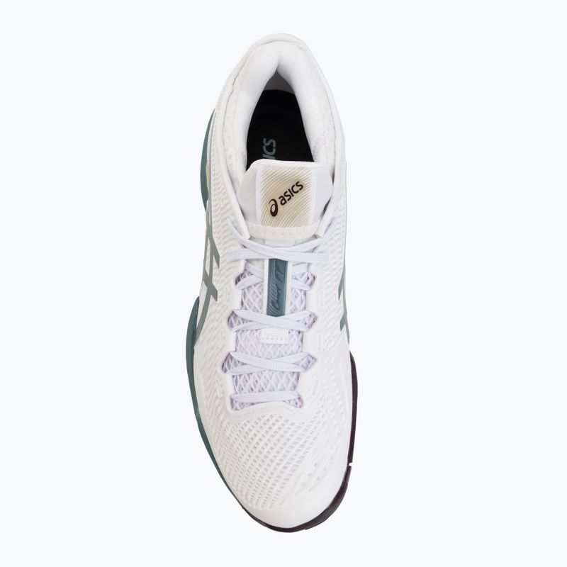 Încălțăminte de tenis pentru bărbați ASICS Court FF 3 white/foggy teal 5