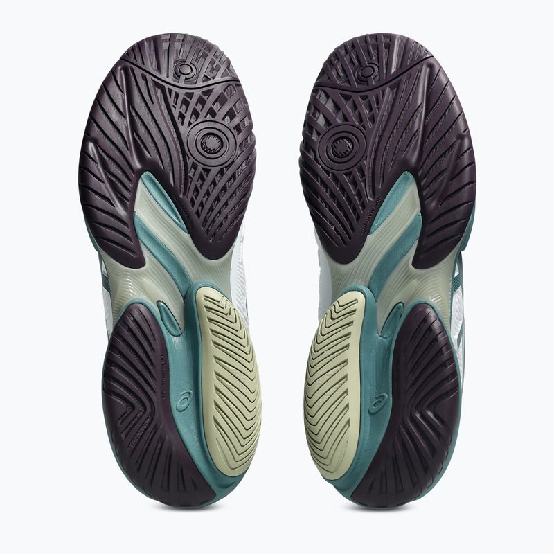 Încălțăminte de tenis pentru bărbați ASICS Court FF 3 white/foggy teal 3