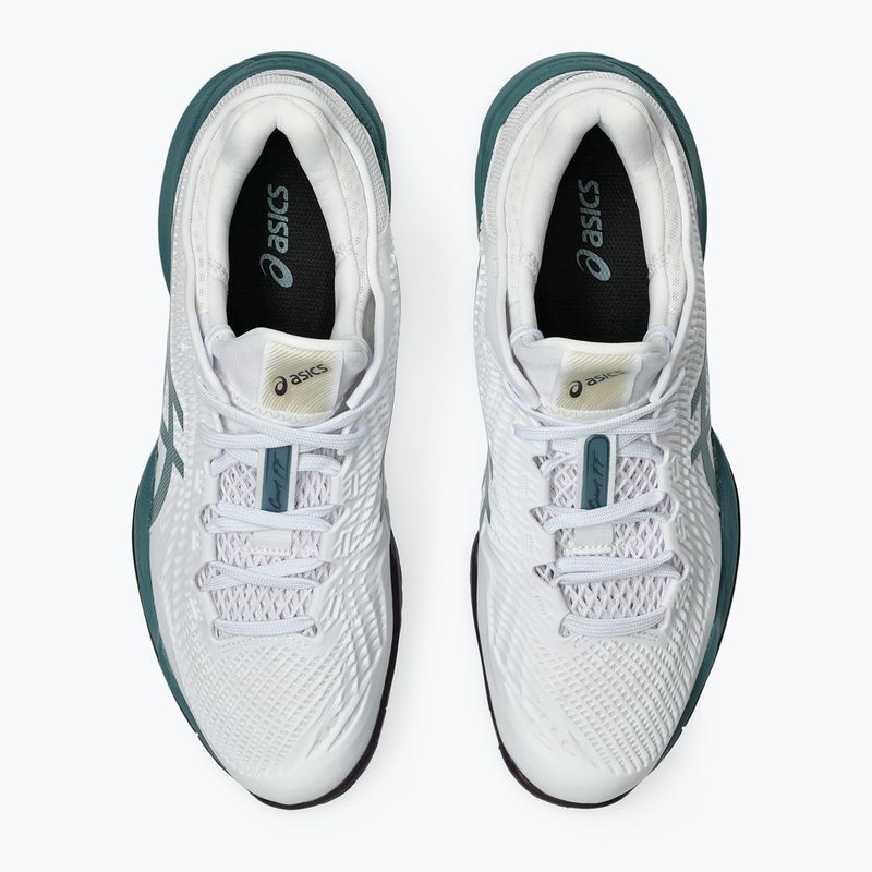 Încălțăminte de tenis pentru bărbați ASICS Court FF 3 white/foggy teal 4