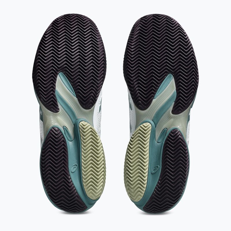 Încălțăminte de tenis pentru bărbați ASICS Court FF 3 Clay white/foggy teal 3