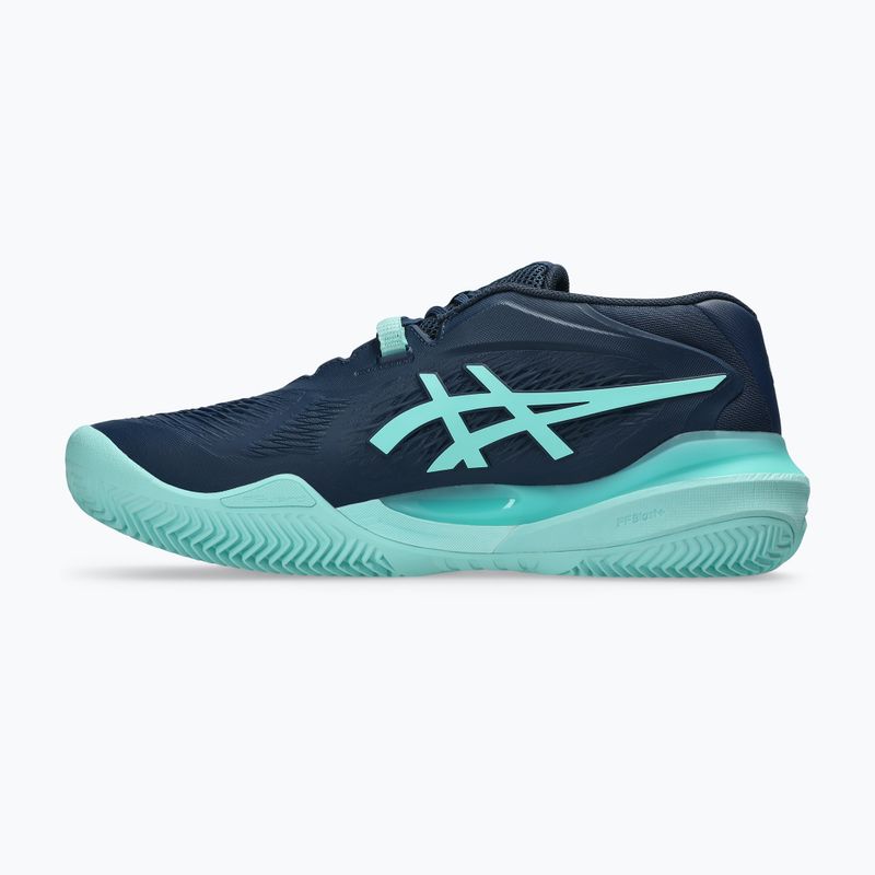 Încălțăminte de tenis pentru bărbați ASICS Gel-Resolution X Clay night sky/illuminate mint 2