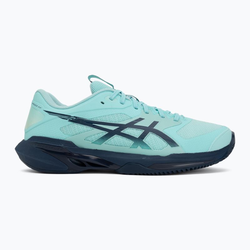 Încălțăminte de tenis pentru bărbați ASICS Solution Speed FF 4 Clay illuminate mint/night sky 2