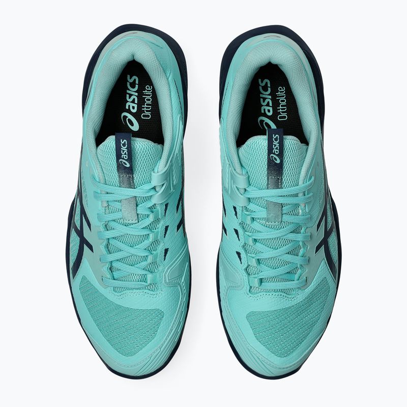 Încălțăminte de tenis pentru bărbați ASICS Solution Speed FF 4 Clay illuminate mint/night sky 4