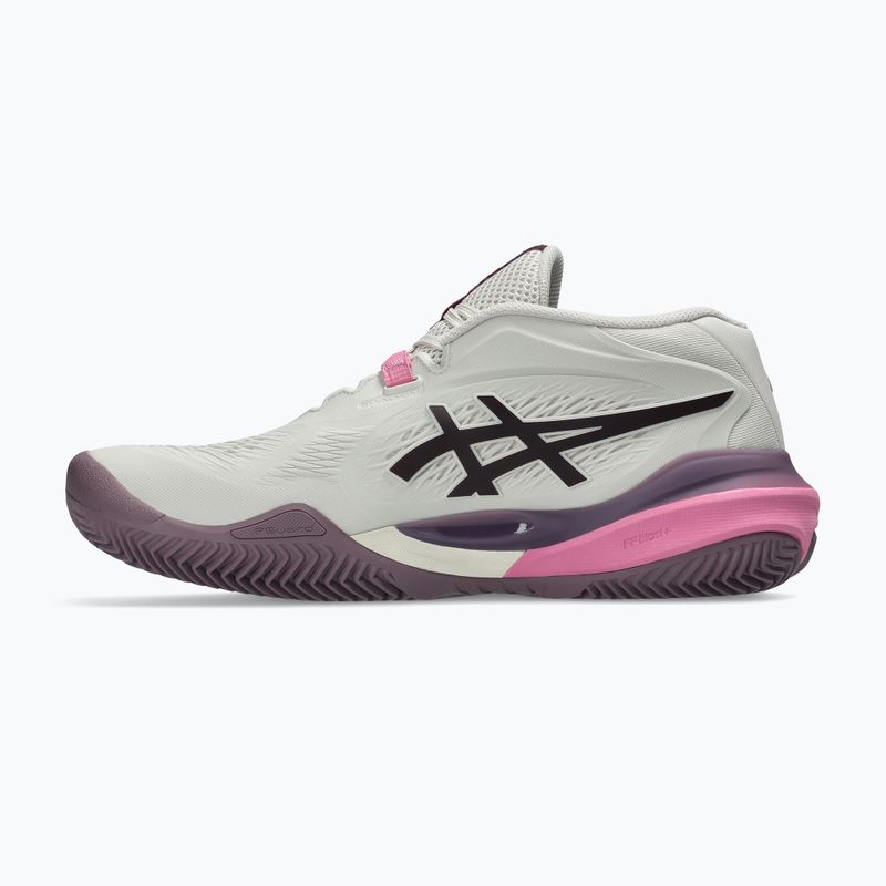 Încălțăminte de tenis pentru femei ASICS Gel-Resolution X Clay soft oat/dark aubergine 2