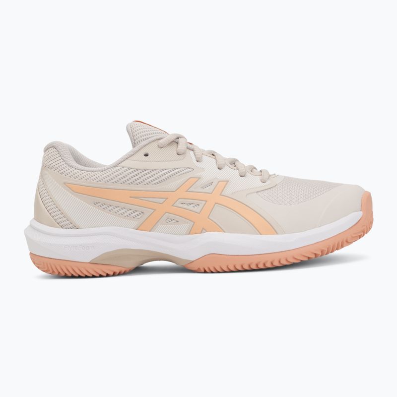 Încălțăminte de tenis pentru femei ASICS Game FF Clay W soft oat/cantaloupe 2