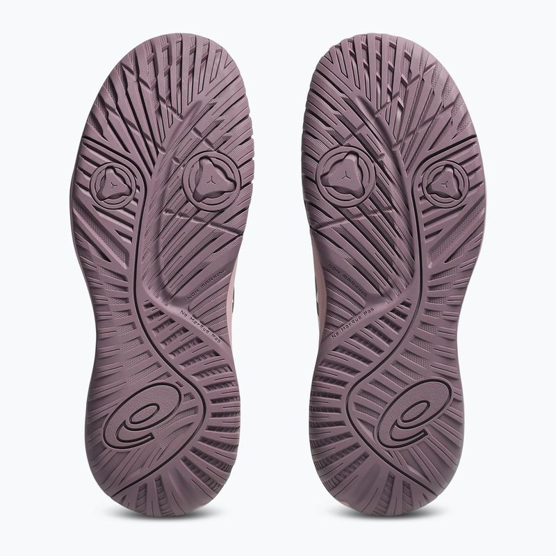 Încălțăminte de tenis pentru copii ASICS Gel-Resolution X GS soft oat/dark aubergine 4