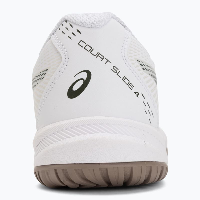 Încălțăminte de tenis pentru bărbați ASICS Court Slide 4 white/vintage khaki 6