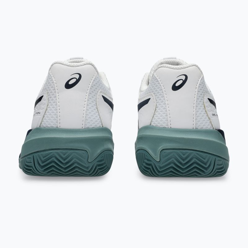 Încălțăminte de tenis pentru copii ASICS Gel-Resolution X GS Clay white/midnight 6