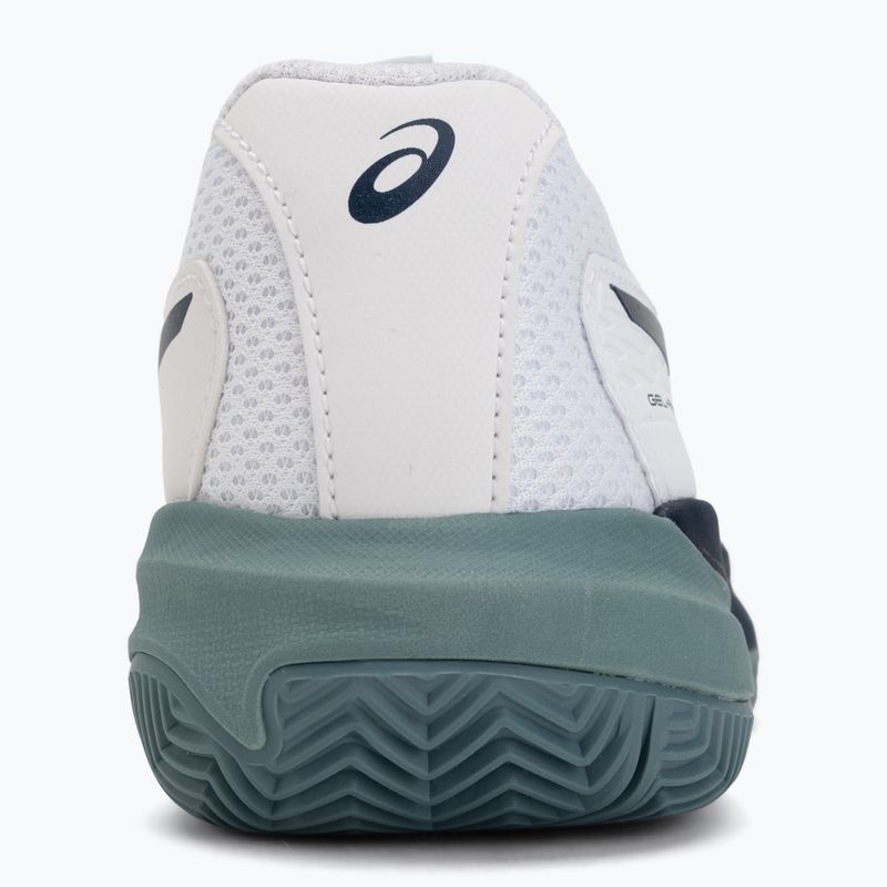 Încălțăminte de tenis pentru copii ASICS Gel-Resolution X GS Clay white/midnight 6