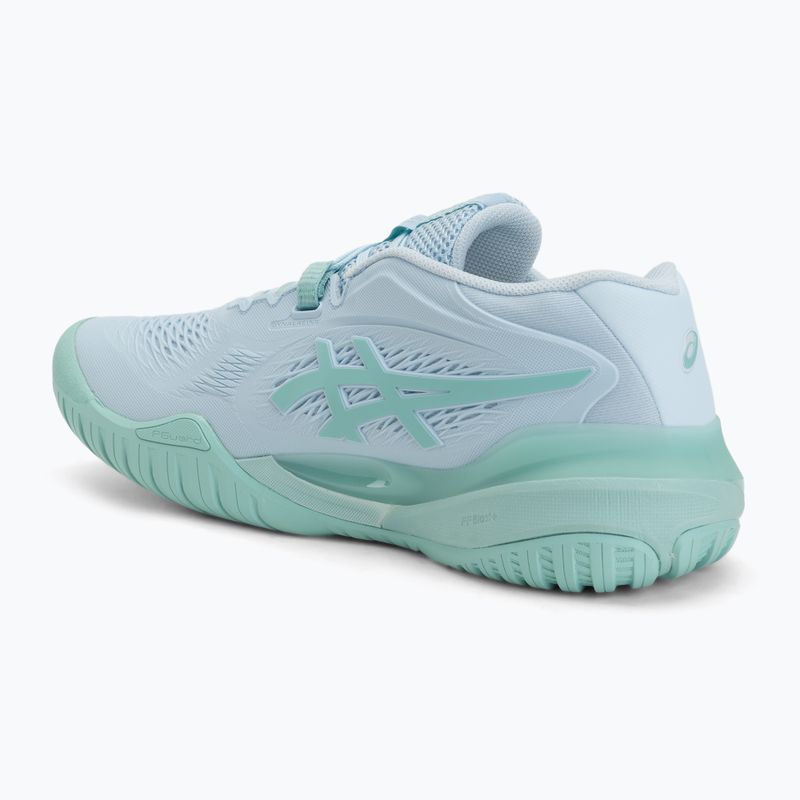 Încălțăminte de tenis pentru femei ASICS Gel-Resolution X light blue/oasis green 3