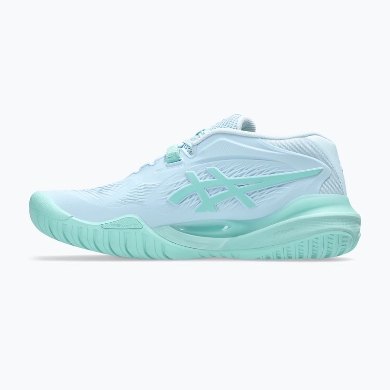Încălțăminte de tenis pentru femei ASICS Gel-Resolution X light blue/oasis green 2