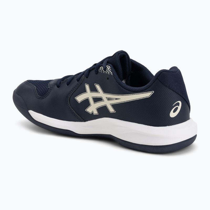 Încălțăminte de tenis pentru bărbați ASICS Gel-Dedicate 9 Indoor midnight/oatmeal 3