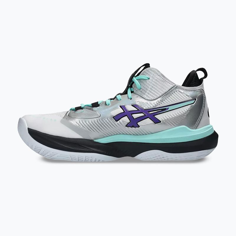 Încălțăminte de volei pentru bărbați ASICS Metarise 2 white/radiant amethyst 2