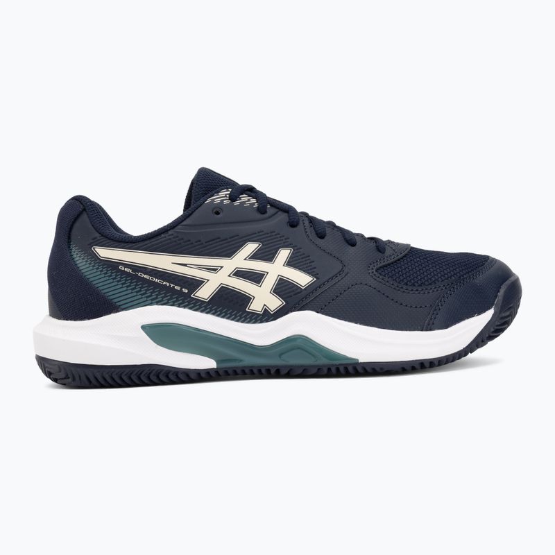 Încălțăminte de tenis pentru bărbați ASICS Gel-Dedicate 9 Clay midnight/oatmeal 2