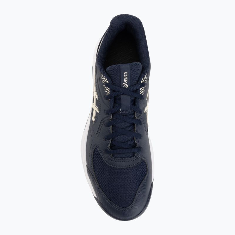 Încălțăminte de tenis pentru bărbați ASICS Gel-Dedicate 9 Clay midnight/oatmeal 5
