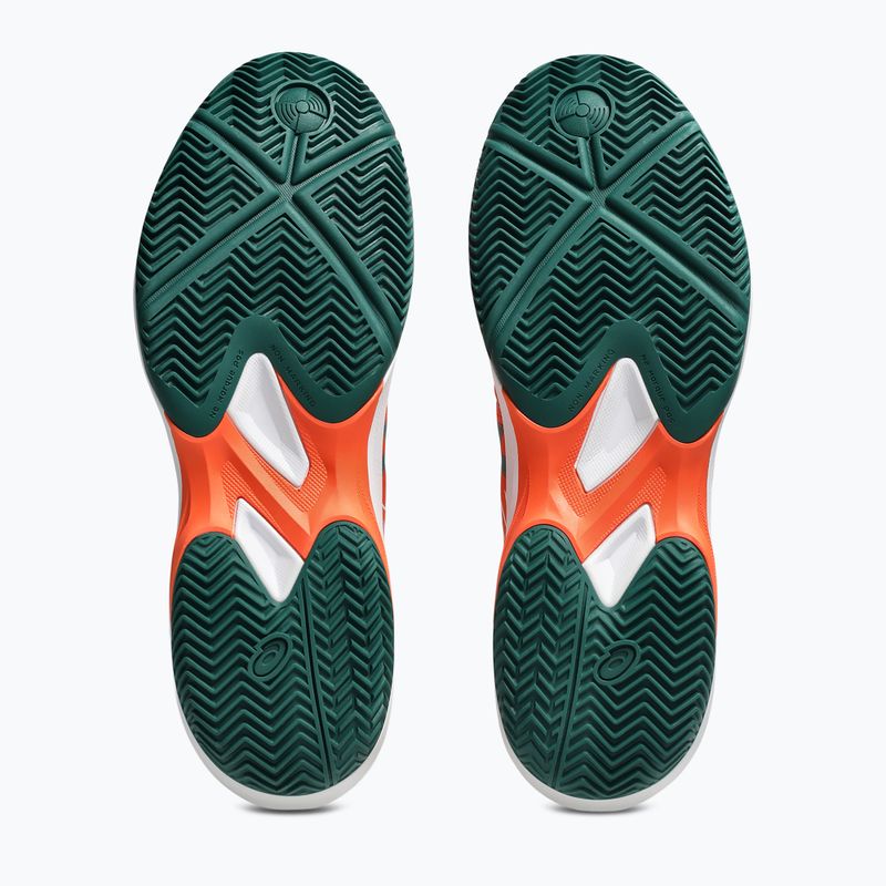 Încălțăminte de padel pentru bărbați Asics Game Ff Padel Energy Orange/Jewel Green 3