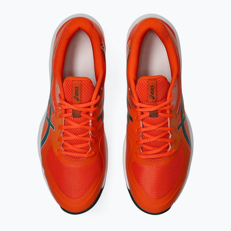 Încălțăminte de padel pentru bărbați Asics Game Ff Padel Energy Orange/Jewel Green 4