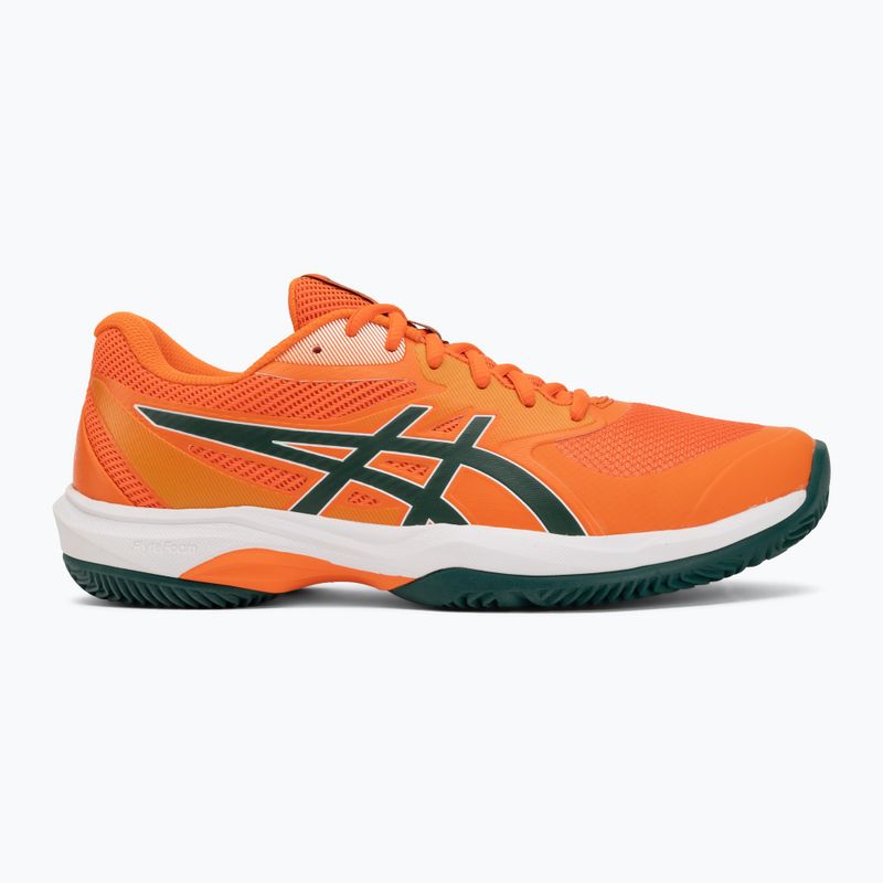 Încălțăminte de padel pentru bărbați Asics Game Ff Padel Energy Orange/Jewel Green 2