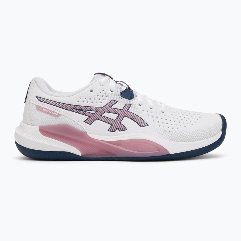 Încălțăminte de tenis pentru femei ASICS Gel-Challenger 15 Indoor white/taro purple 2