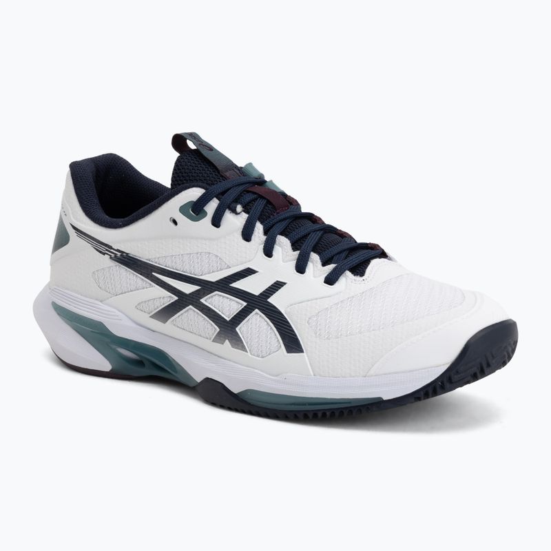 Încălțăminte de tenis pentru bărbați ASICS Solution Speed FF 4 Clay white/midnight