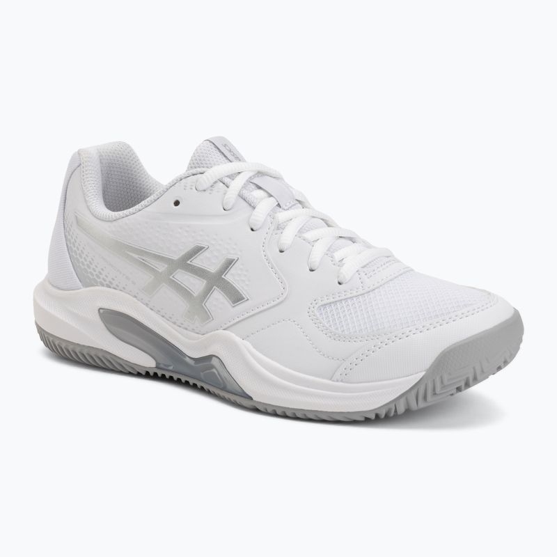 Încălțăminte de padel pentru femei ASICS Gel-Dedicate 9 Padel W white/pure silver
