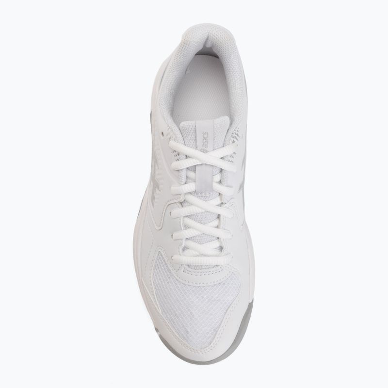 Încălțăminte de padel pentru femei ASICS Gel-Dedicate 9 Padel W white/pure silver 5
