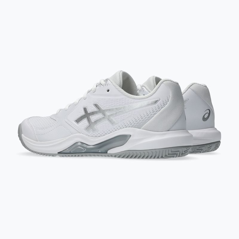 Încălțăminte de padel pentru femei ASICS Gel-Dedicate 9 Padel W white/pure silver 3