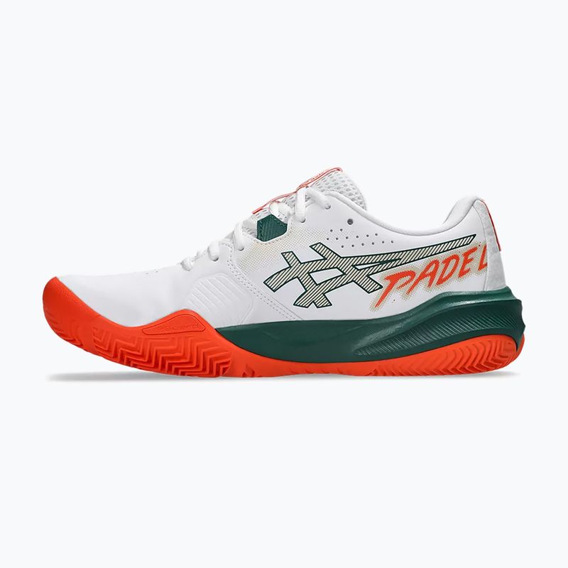 Încălțăminte de padel pentru bărbați Asics Gel-Challenger 15 Padel White/Energy Orange 2