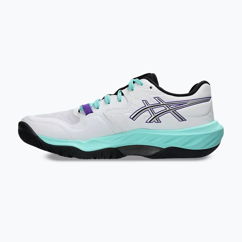 Încălțăminte de volei pentru femei ASICS Sky Elite FF 4 white/radiant amethyst 2
