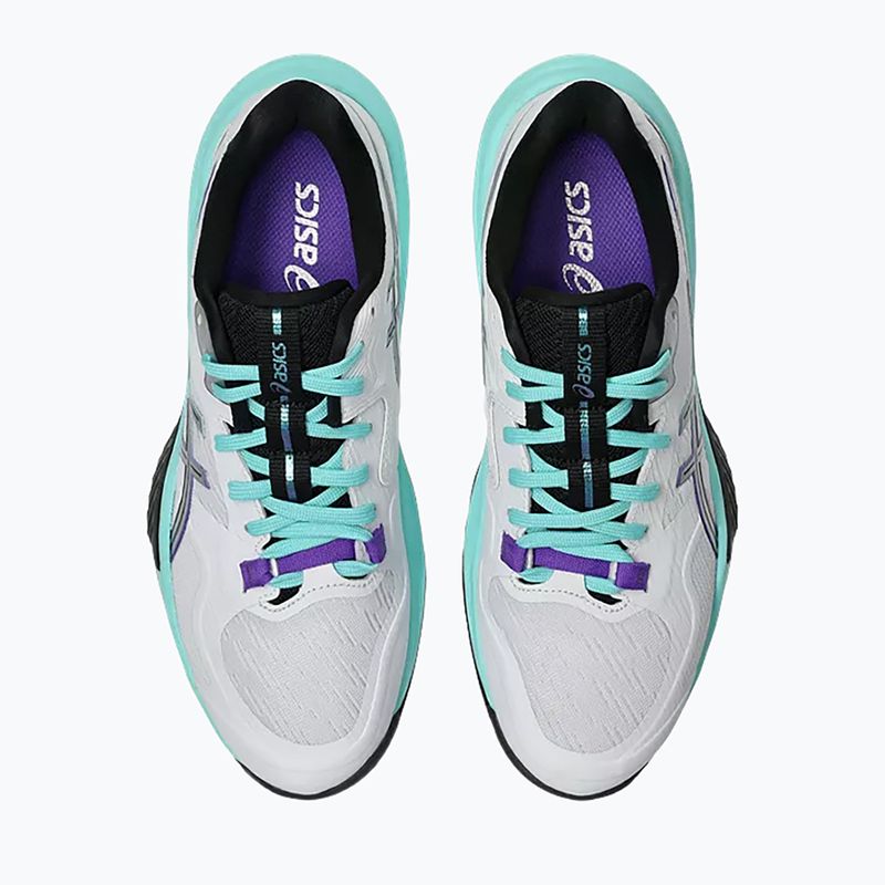 Încălțăminte de volei pentru femei ASICS Sky Elite FF 4 white/radiant amethyst 4