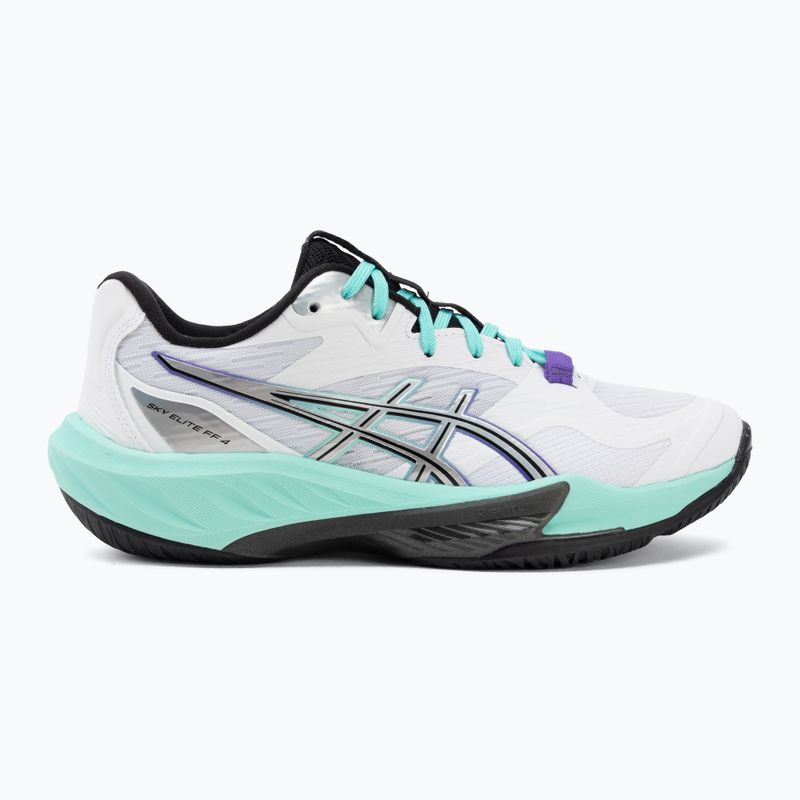 Încălțăminte de volei pentru femei ASICS Sky Elite FF 4 white/radiant amethyst 2