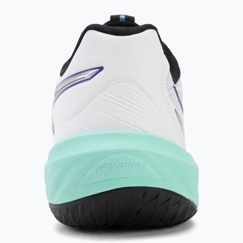 Încălțăminte de volei pentru femei ASICS Sky Elite FF 4 white/radiant amethyst 6
