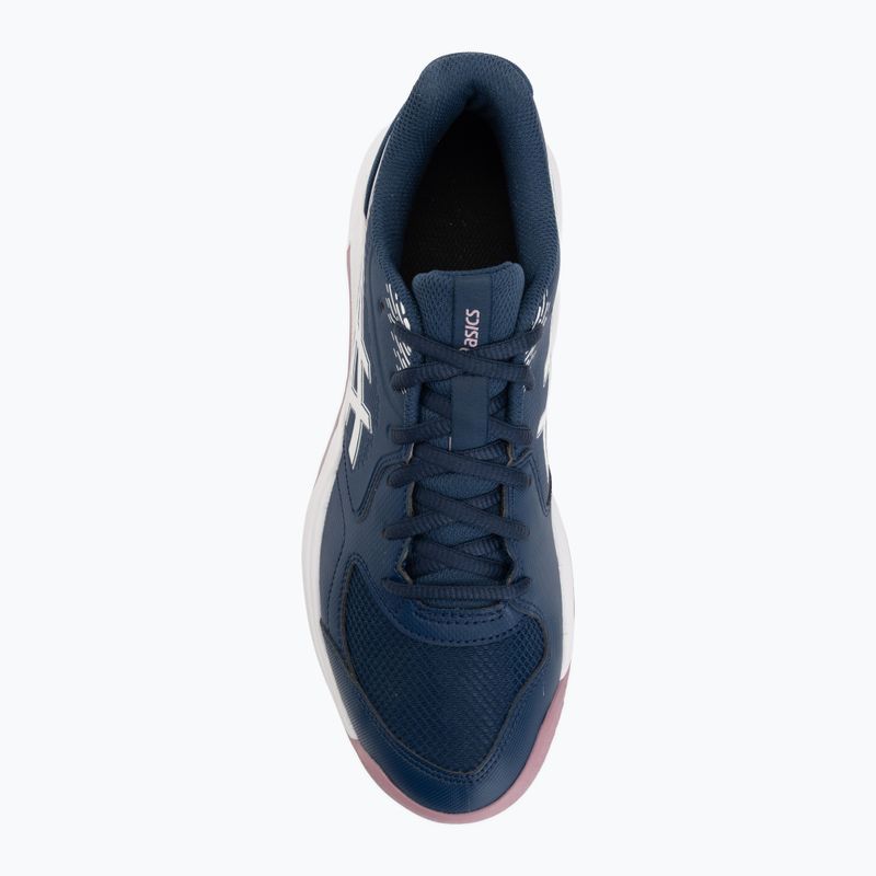 Încălțăminte de tenis pentru femei ASICS Gel-Dedicate 9 In independence blue/white 5