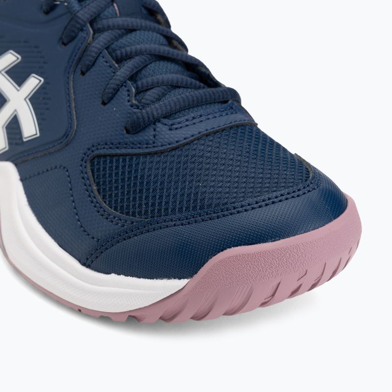 Încălțăminte de tenis pentru femei ASICS Gel-Dedicate 9 In independence blue/white 7