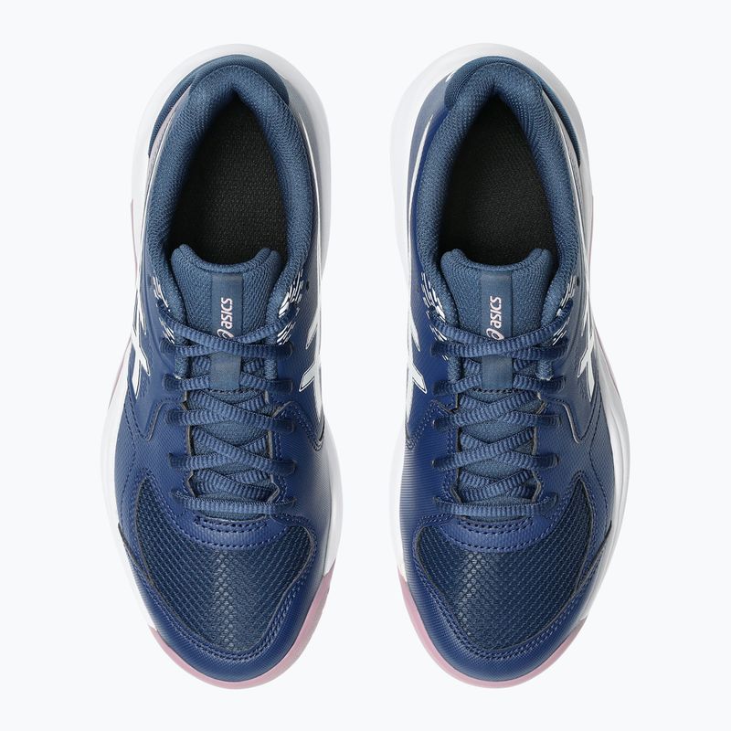 Încălțăminte de tenis pentru femei ASICS Gel-Dedicate 9 In independence blue/white 5