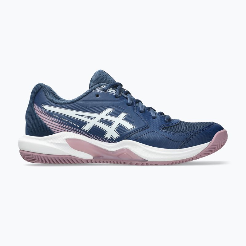 Încălțăminte de tenis pentru femei ASICS Gel-Dedicate 9 Clay W independence blue/white 2