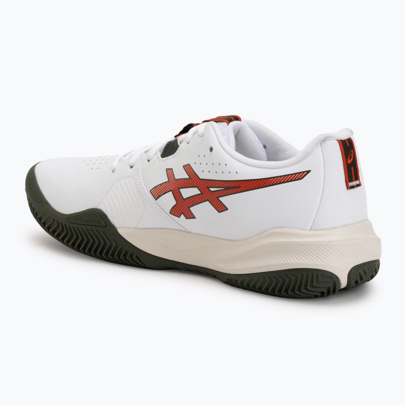 Încălțăminte de tenis pentru bărbați ASICS Gel-Challenger 15 Clay white/cherry tomato 3