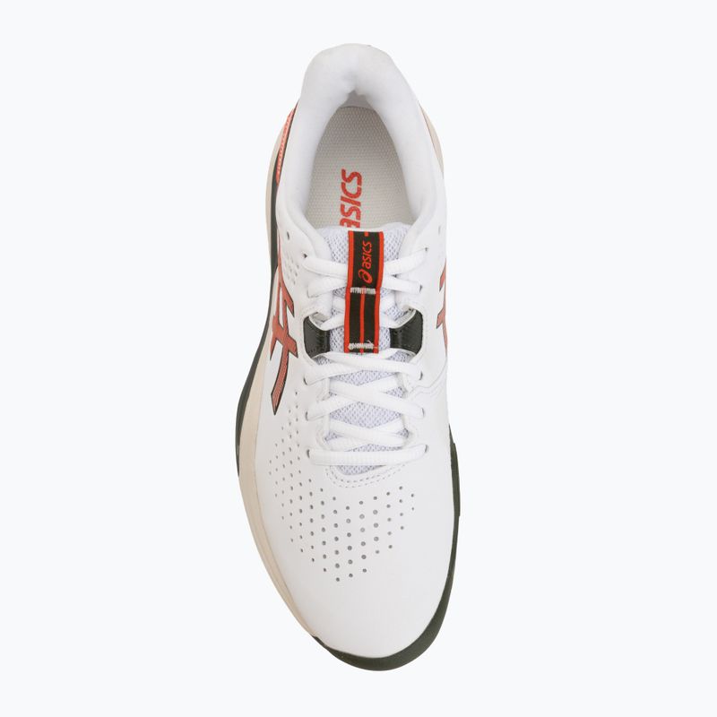 Încălțăminte de tenis pentru bărbați ASICS Gel-Challenger 15 Clay white/cherry tomato 5