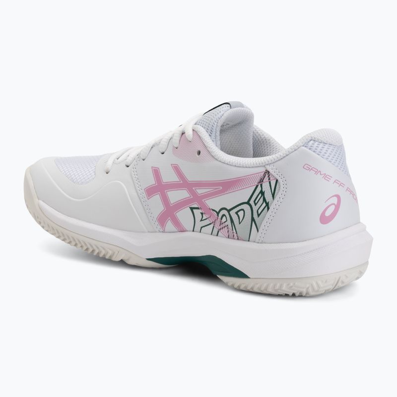 Încălțăminte de padel pentru femei ASICS Game FF Padel white/bubblegum 3