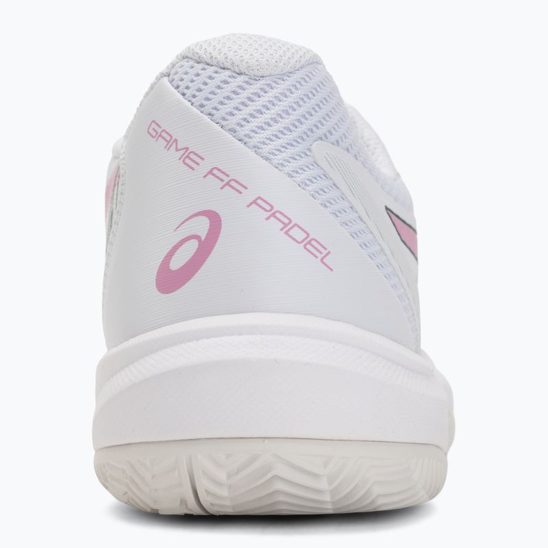 Încălțăminte de padel pentru femei ASICS Game FF Padel white/bubblegum 6