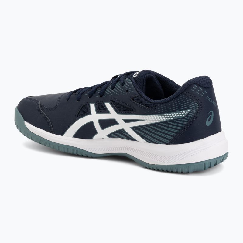 Încălțăminte de tenis pentru bărbați ASICS Court Slide 4 midnight/white 3