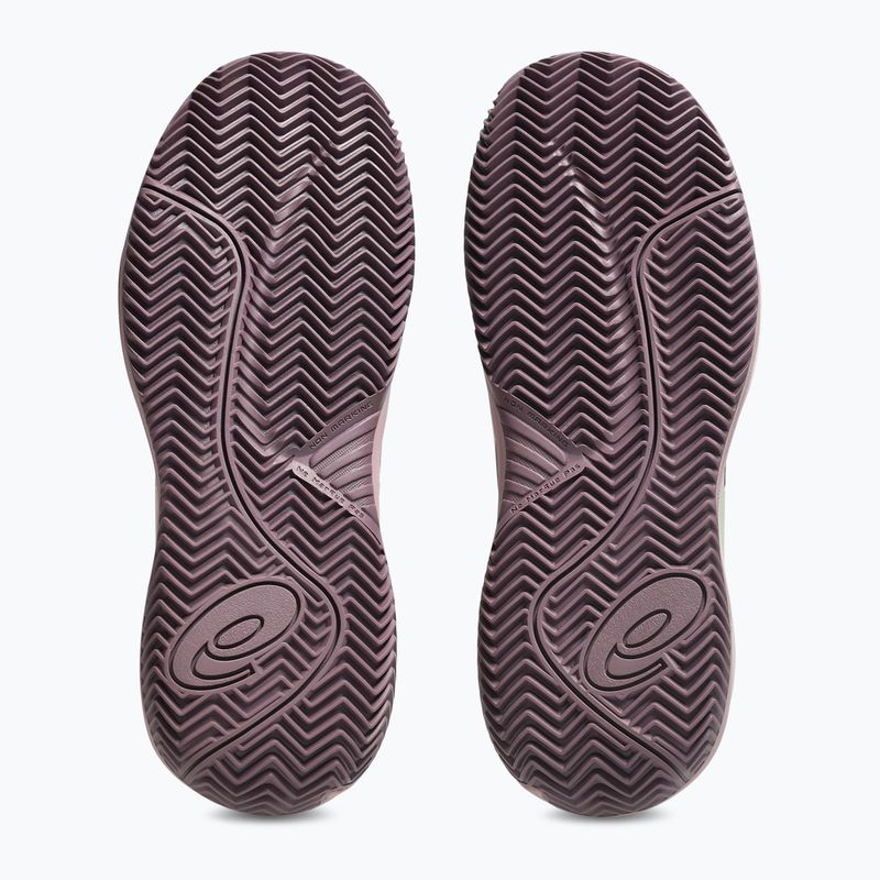 Încălțăminte de tenis pentru copii ASICS Gel-Resolution X GS Clay soft oat/dark aubergine 4