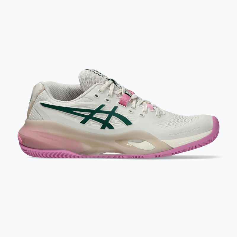 Încălțăminte de padel pentru femei Asics Gel-Resolution X Padel Soft Oat/Jewel Green