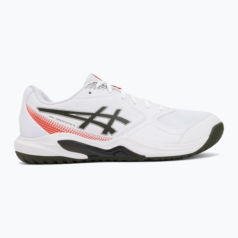 Încălțăminte de tenis pentru bărbați ASICS Gel-Dedicate 9 white/vintage khaki 2
