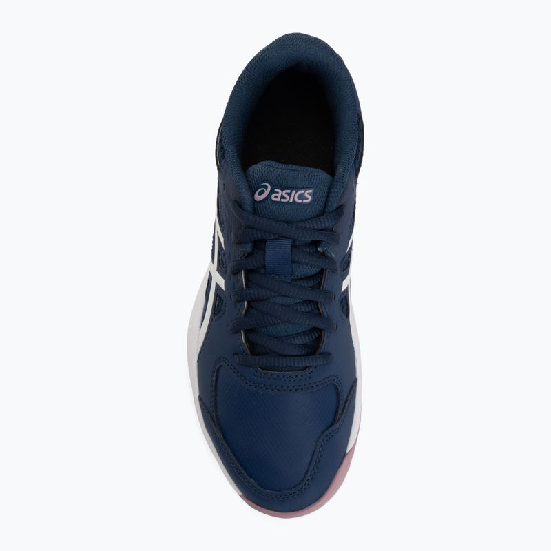 Încălțăminte de tenis pentru femei ASICS Court Slide 4 W independence blue/white 5