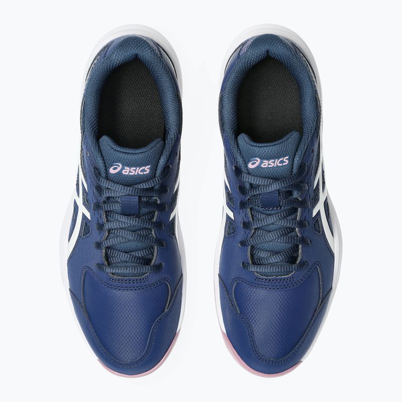 Încălțăminte de tenis pentru femei ASICS Court Slide 4 W independence blue/white 4