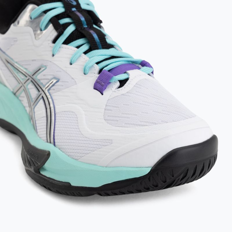 Încălțăminte de volei pentru bărbați ASICS Sky Elite FF 4 white/radiant amethyst 7